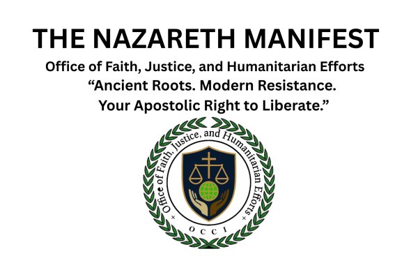 The Nazareth Manifest as a Vessel for Modern Liberation